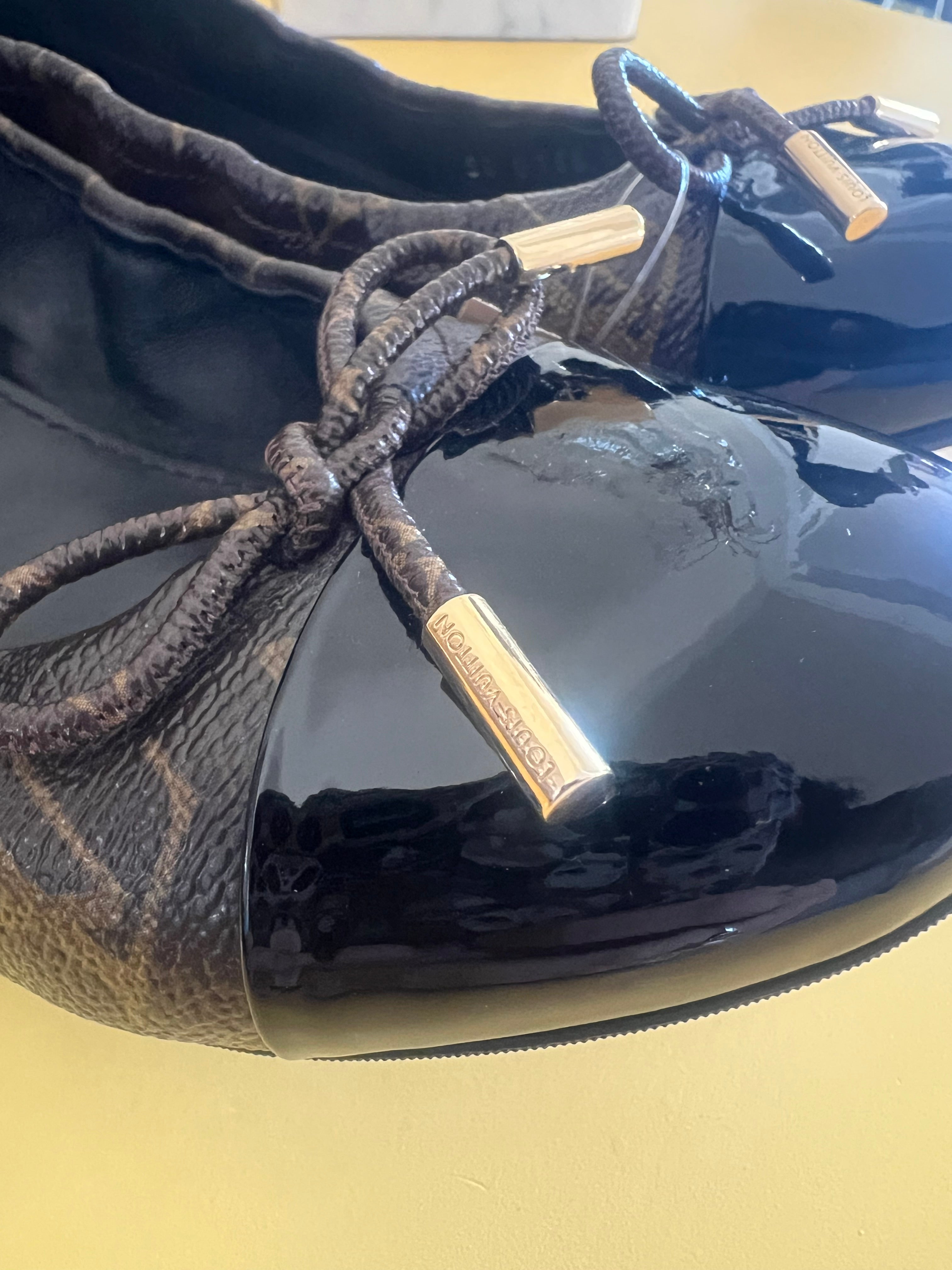 Louis Vuitton Upper Ballet Flats in the Monogram style