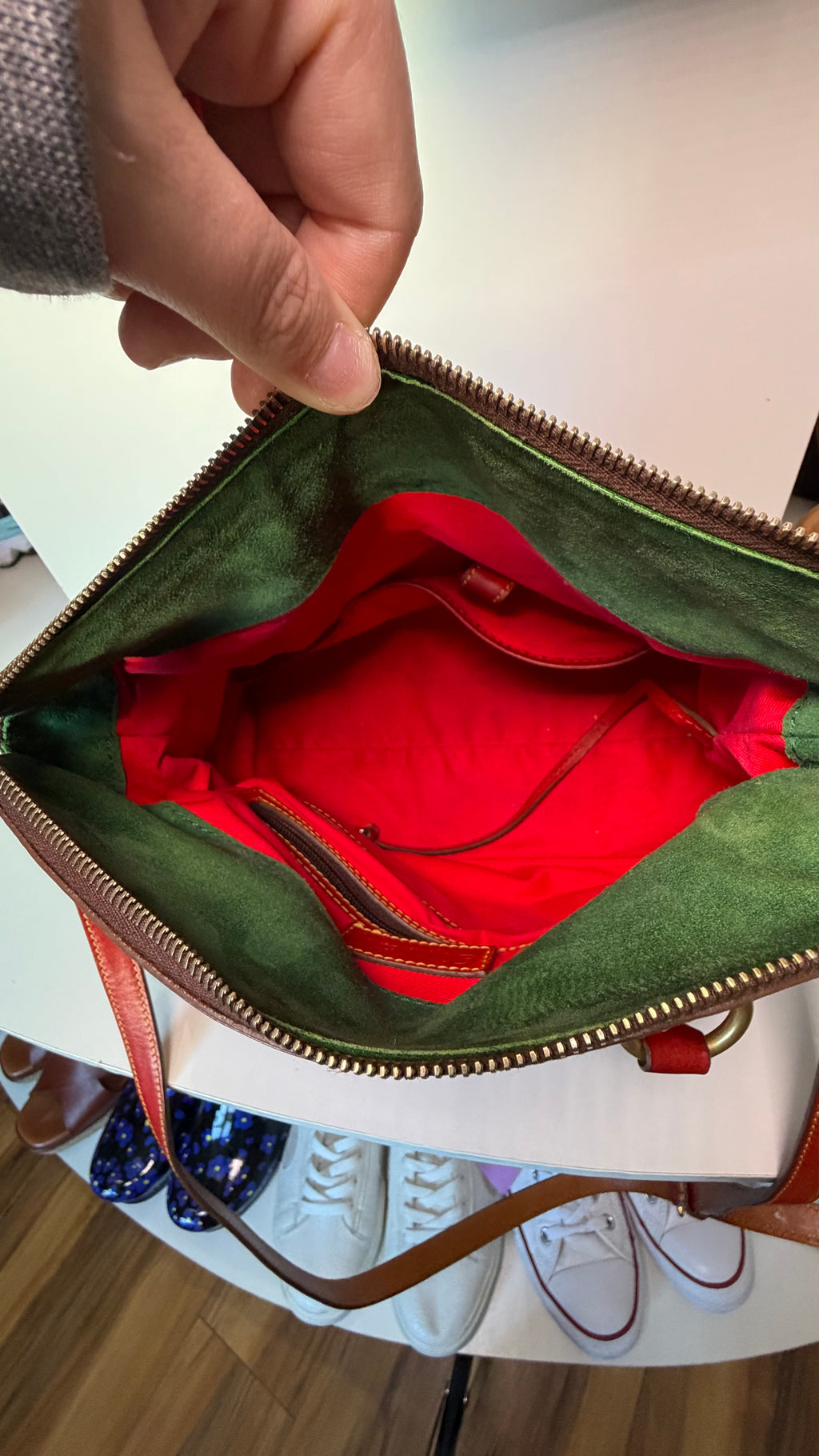 Dooney & Bourke Leather Satchel