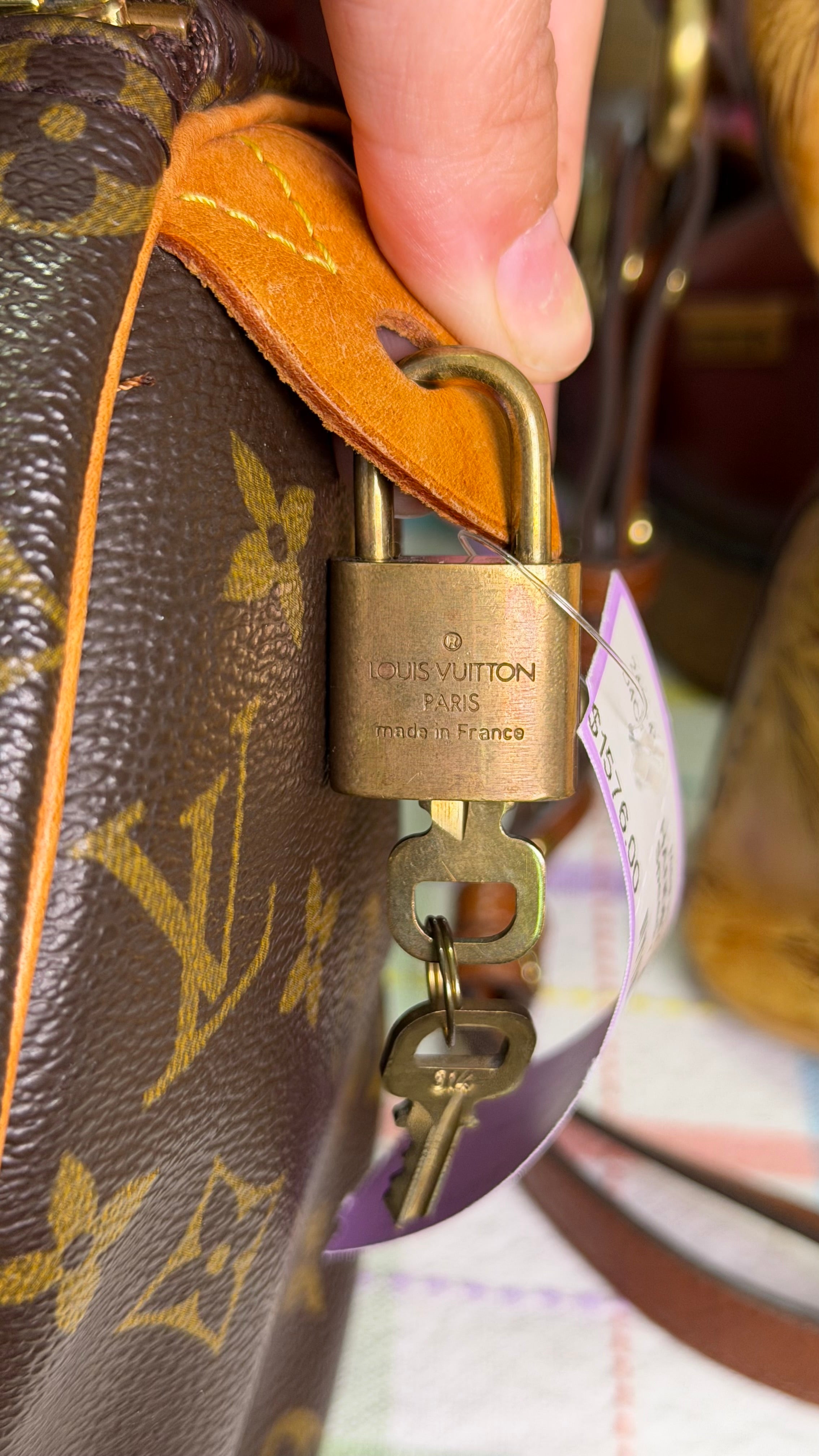Louis Vuitton Speedy Monogram 25-2004 Customized Handbag