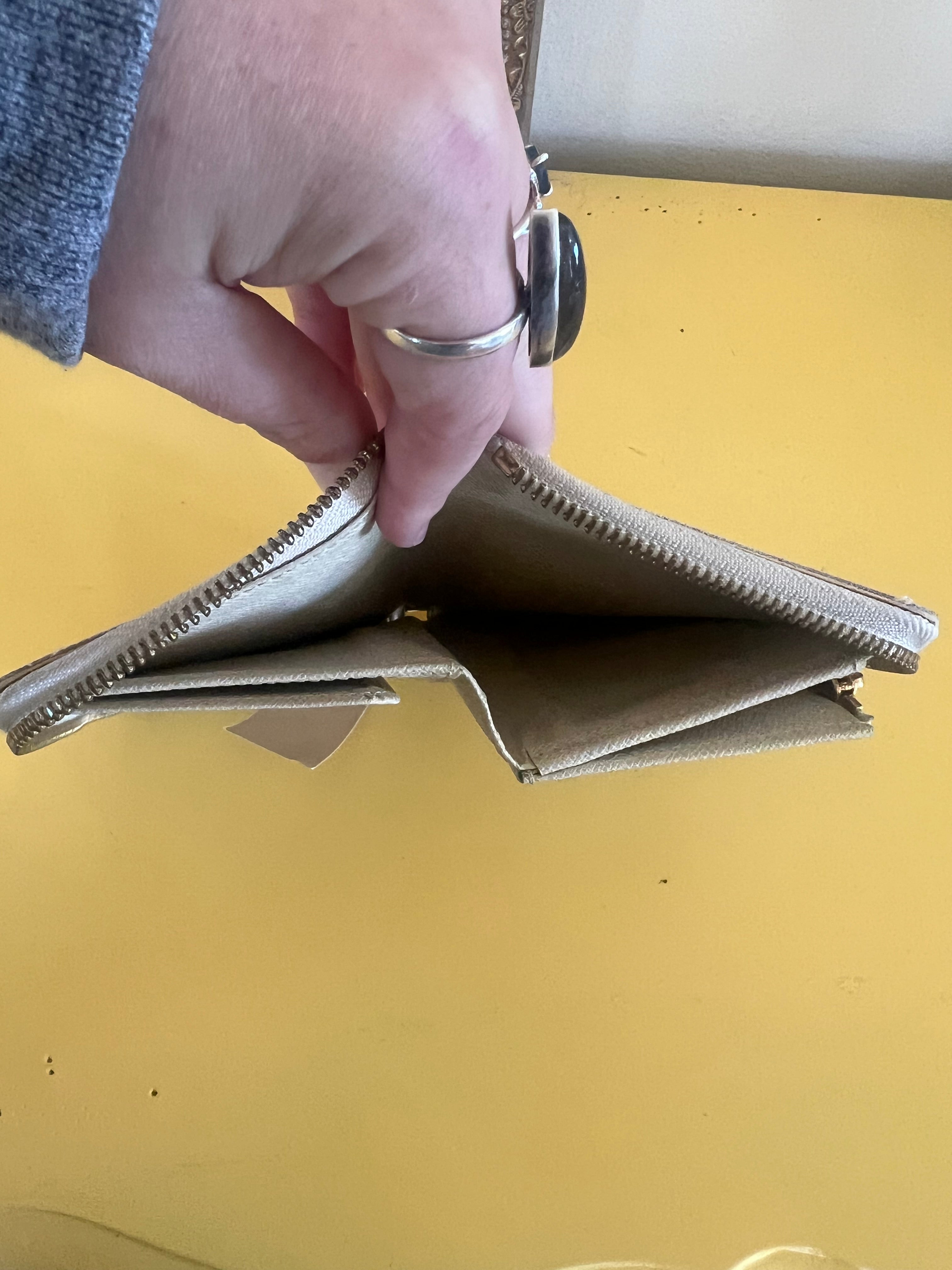 Louis Vuitton Damier Azur Wallet — Grey