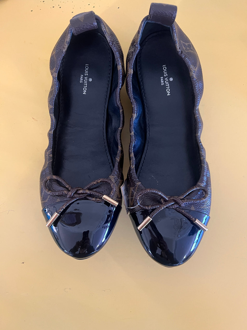 Louis Vuitton Upper Ballet Flats in the Monogram style