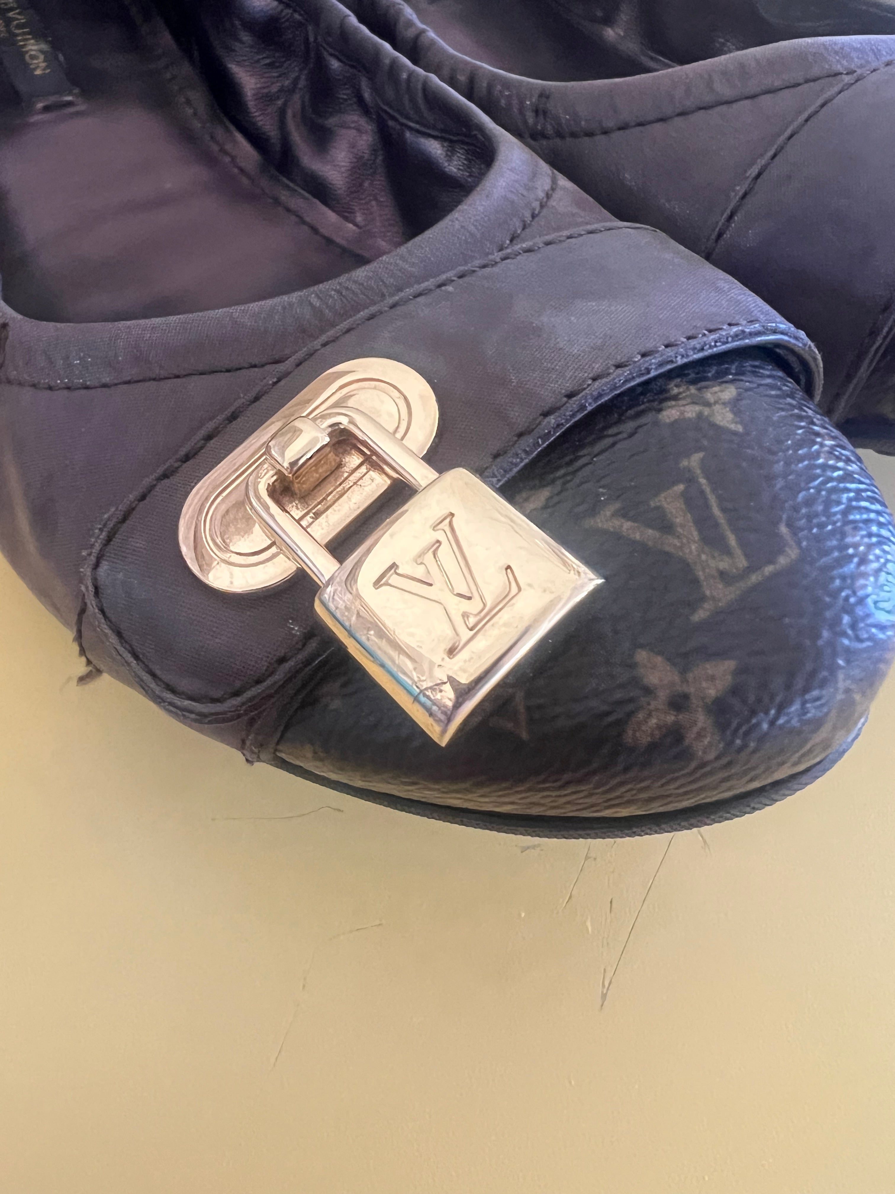 Louis Vuitton Monogram Soulier Flat