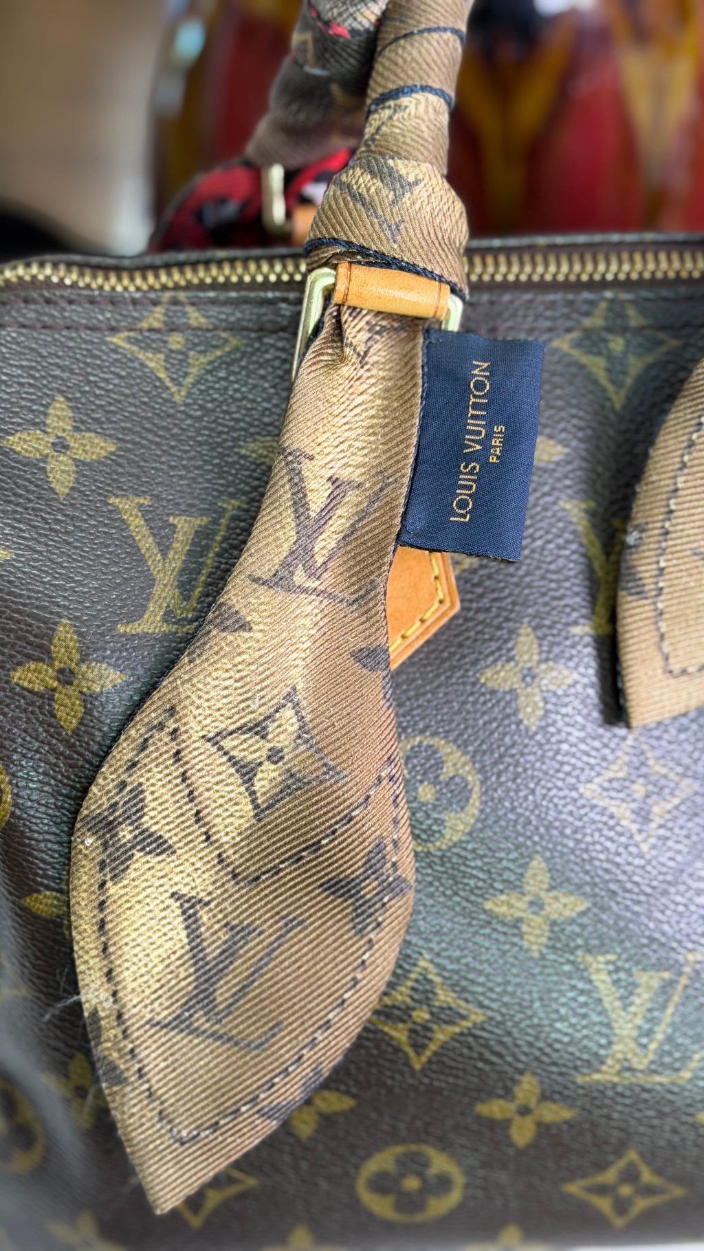 Louis Vuitton Speedy Monogram 25-2004 Customized Handbag