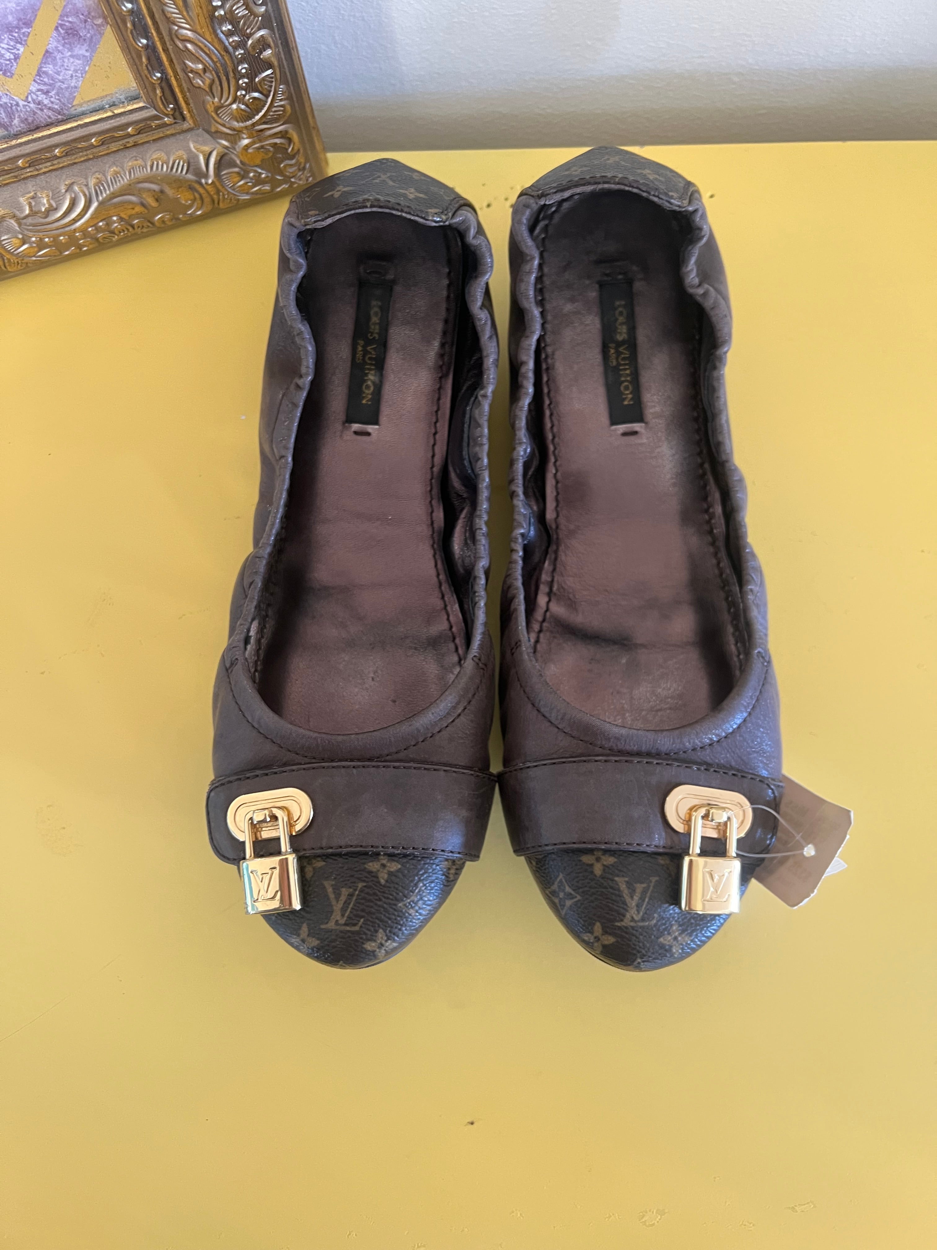 Louis Vuitton Monogram Soulier Flat