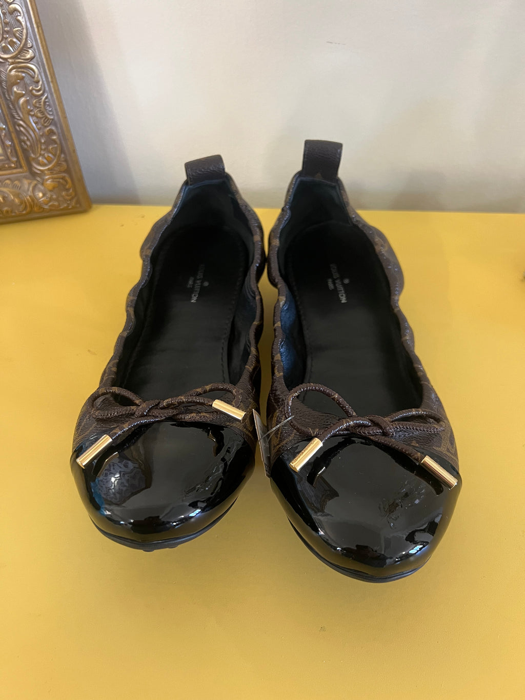 Louis Vuitton Upper Ballet Flats in the Monogram style