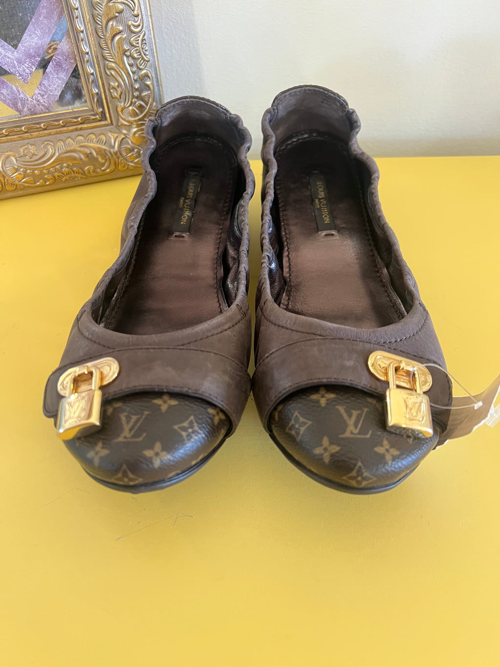 Louis Vuitton Monogram Soulier Flat