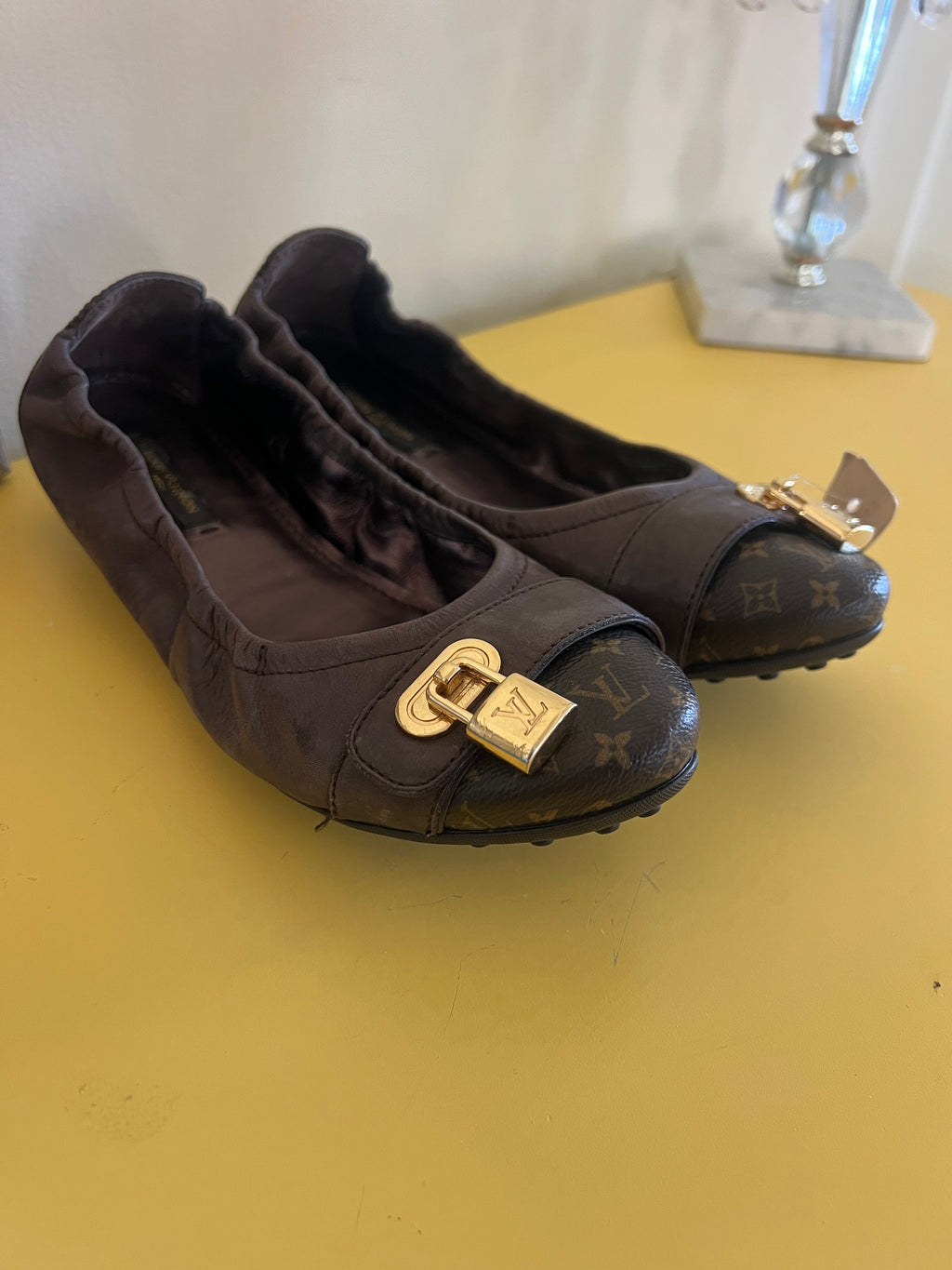 Louis Vuitton Monogram Soulier Flat