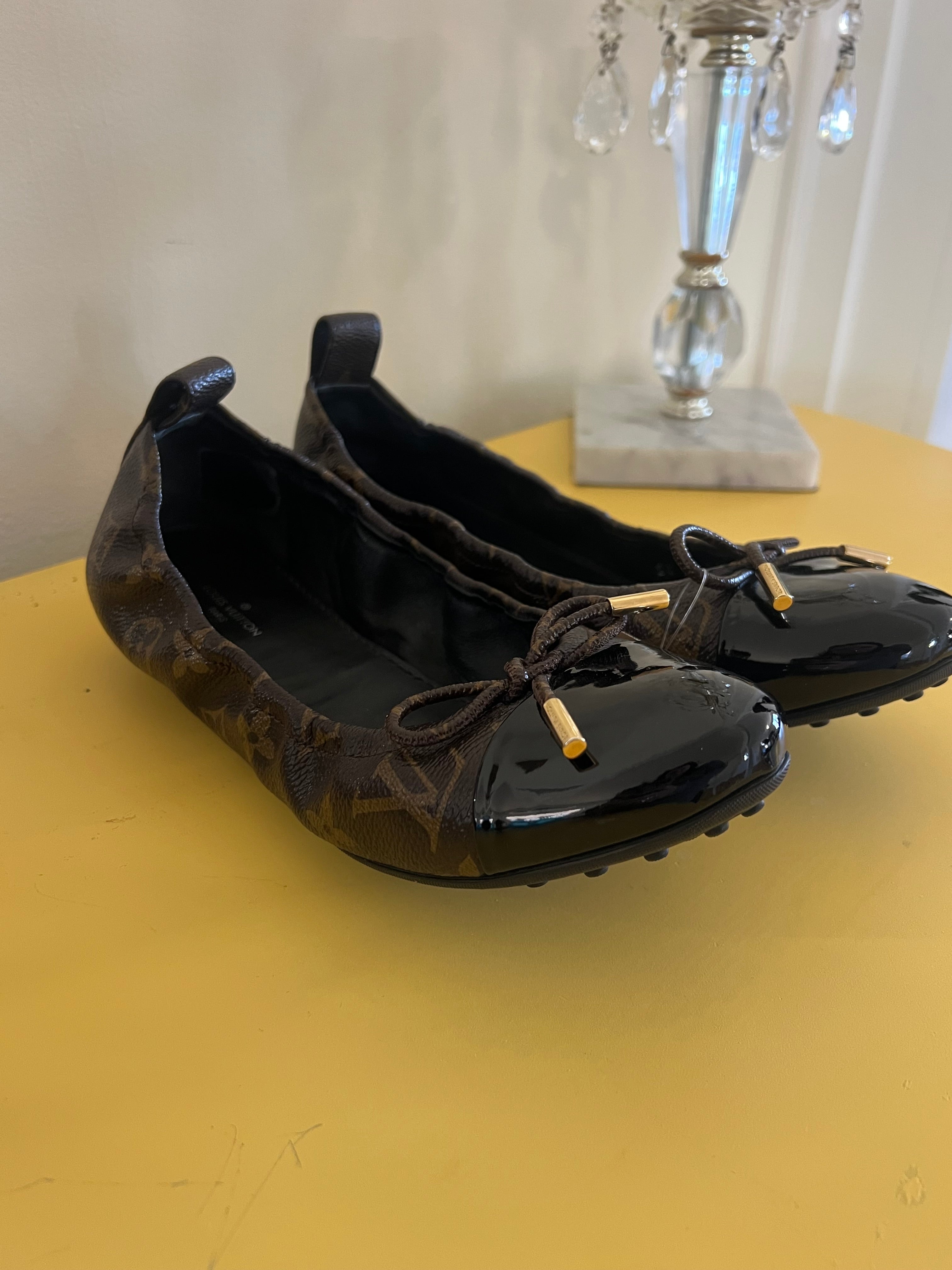 Louis Vuitton Upper Ballet Flats in the Monogram style