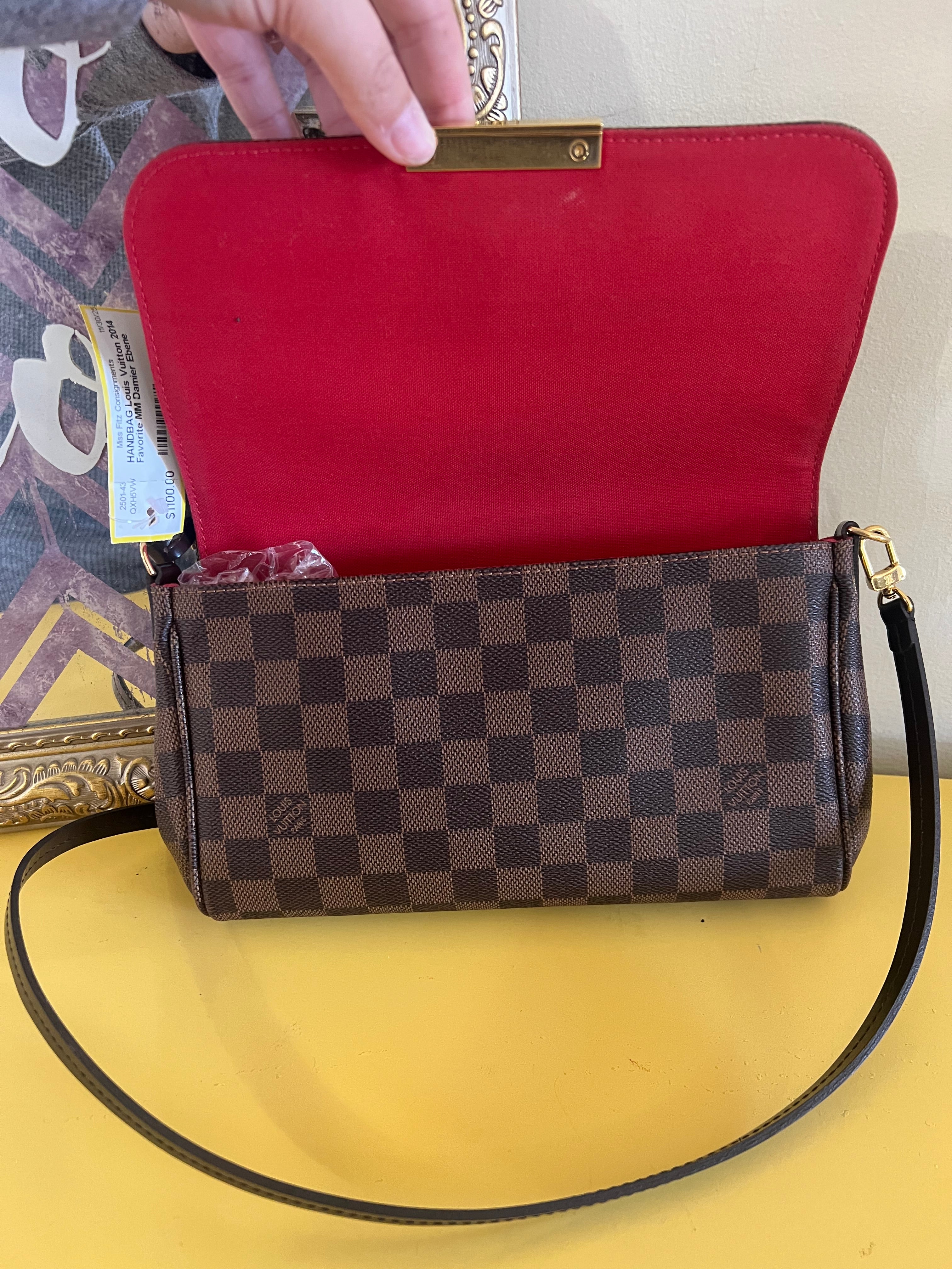 Louis Vuitton Favorite MM – Damier Ebene (2014)