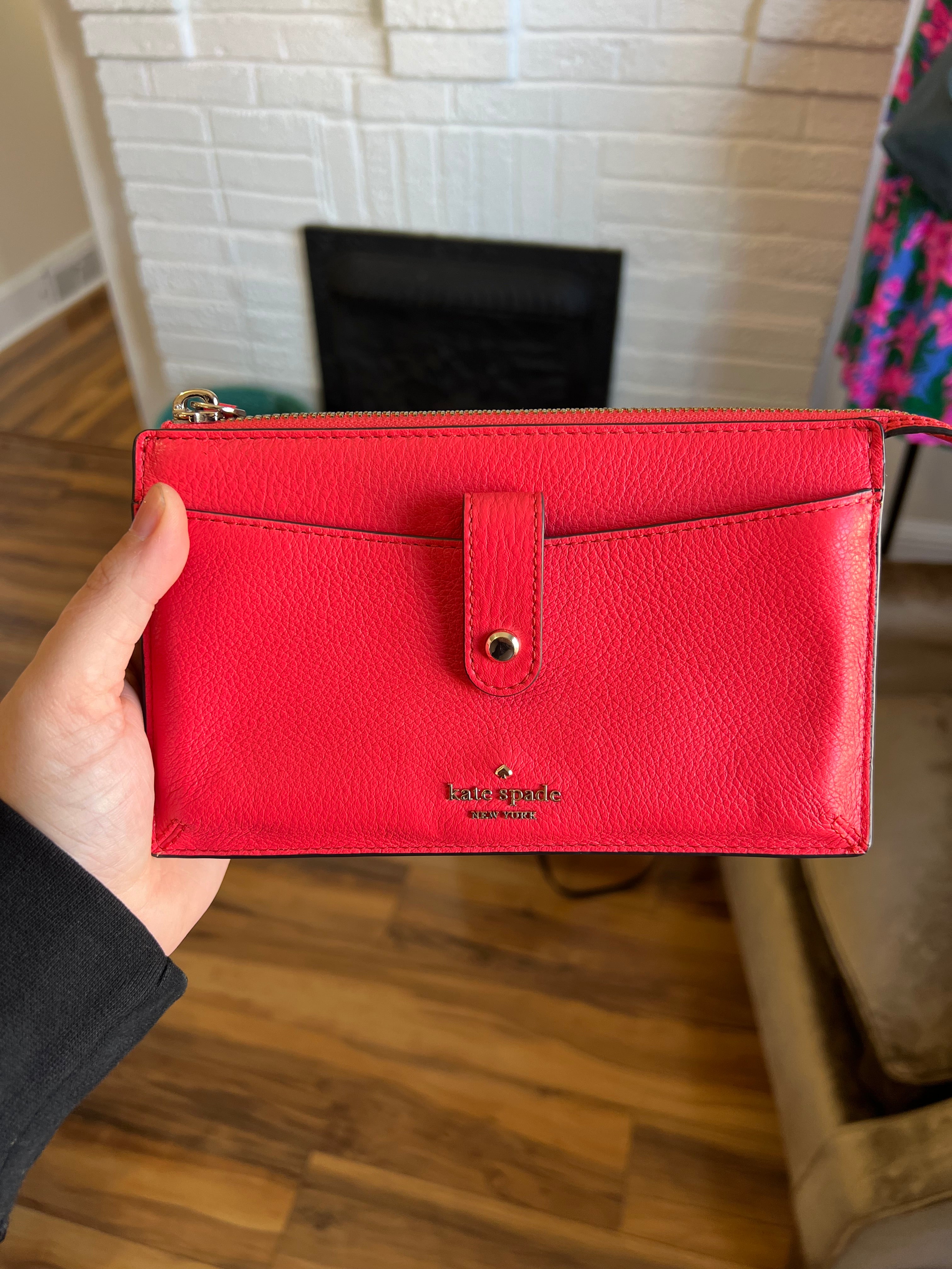 Kate Spade New York Leather Zip Wallet